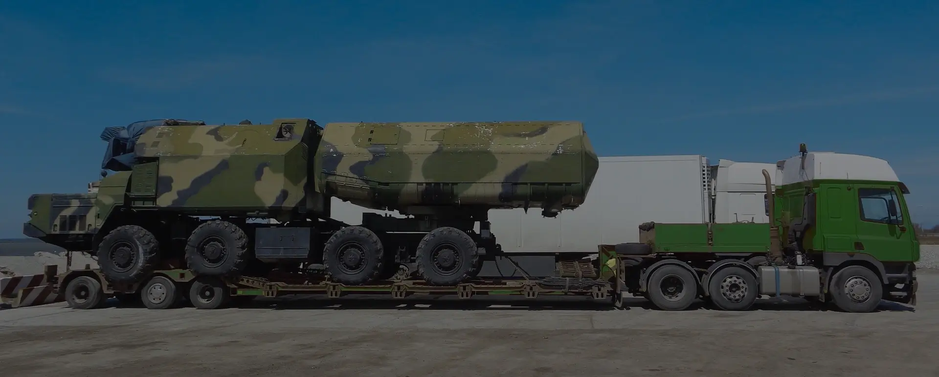 Доставка техники и ракет в селе Кулешовка (Южный округ - Ростовская область) специальным воинским автотранспортом по договору